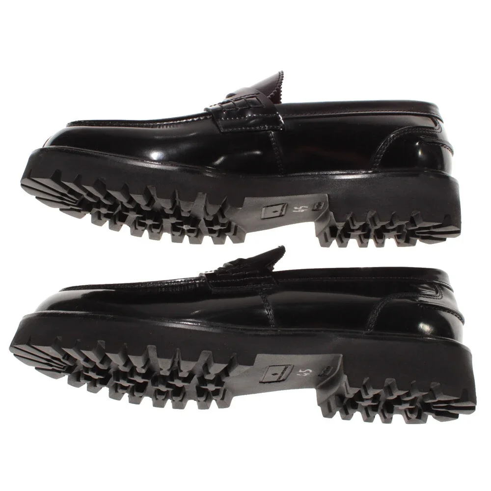 Tagilatore NWB Brody Slip On Loafers Size 45 (US 12) in Black Leather
